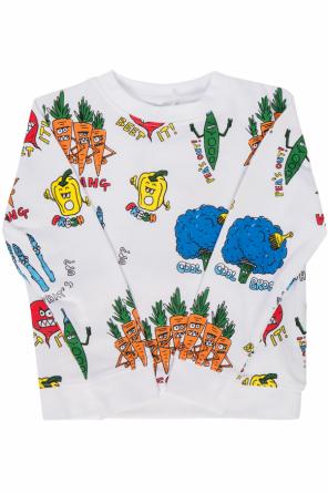 Vegetable motif sweatshirt, zdjęcie 1 Vegetable motif sweatshirt od Stella McCartney Kids